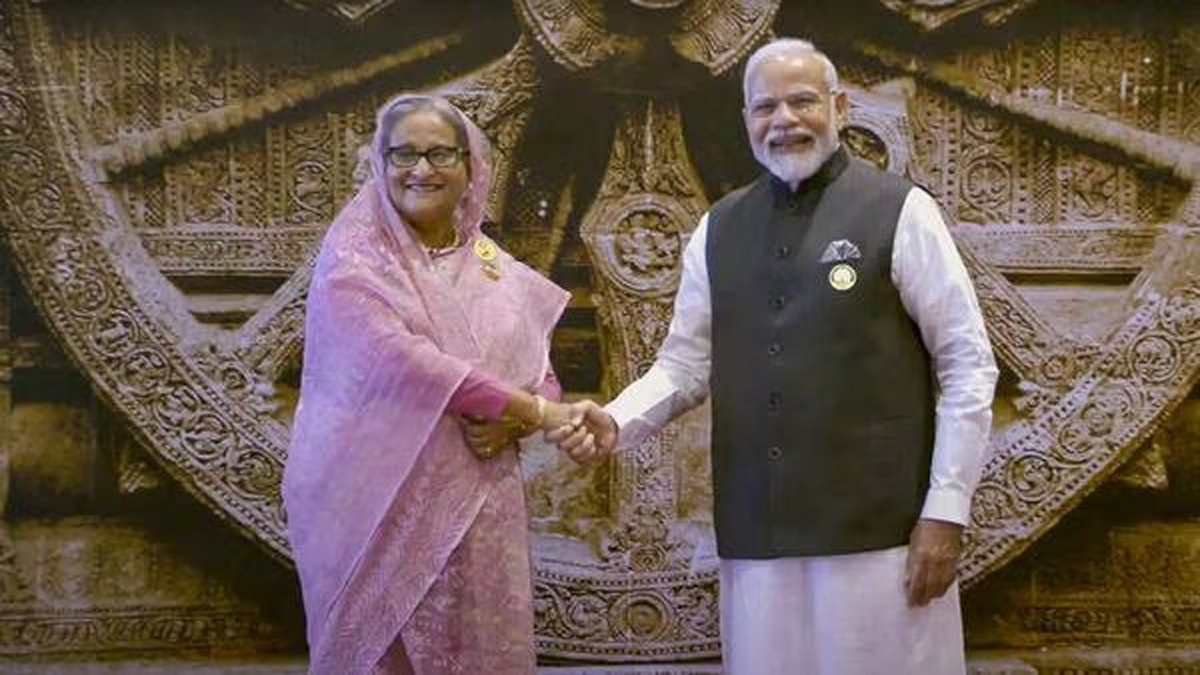 hasina modi